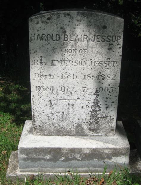 Harold Blair Jessup Find A Grave Memorial