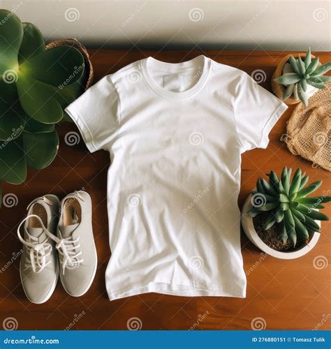 Delante De Un Lienzo Blanco Bella 3001 Camiseta Burla Ai Generative