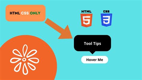 How To Make ToolTips Text Using HTML CSS YouTube