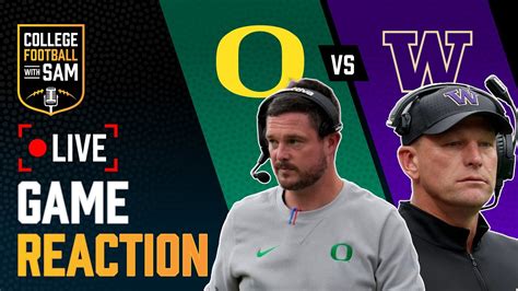 Oregon Vs Washington Pac 12 Championship Live Watch Party College