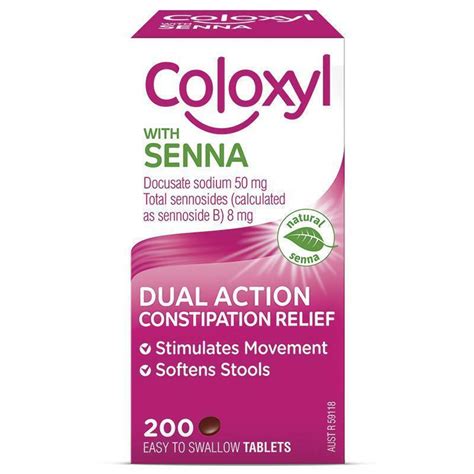 Coloxyl With Senna Constipation Relief