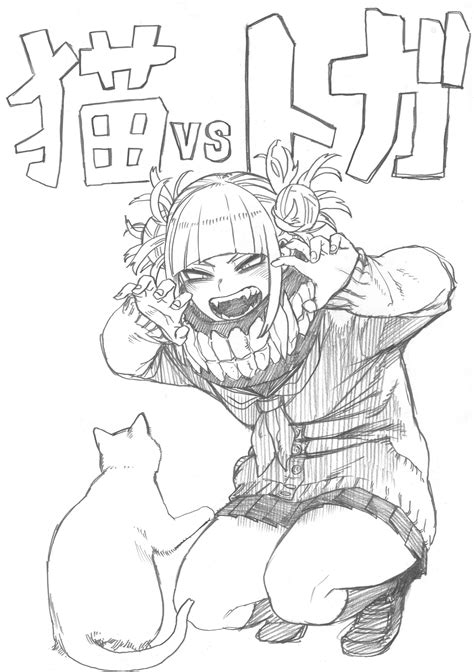 [art] New Himiko Toga Sketch By Kohei Horikoshi My Hero Academia R