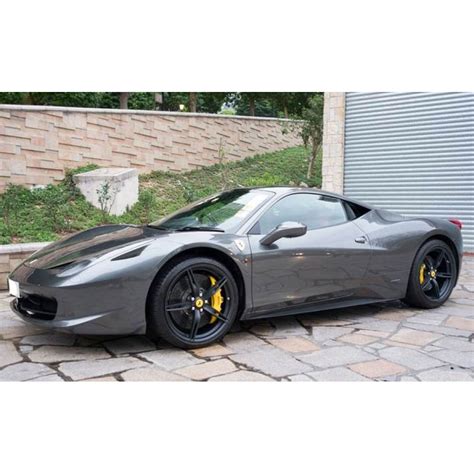 Ferrari 20 458 Speciale Alloy Wheel Set Matte Grey To Fit Ferrari