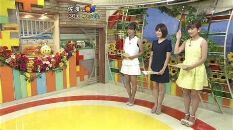 フジテレビ女子アナ画像庫 久代萌美、神田愛花、 竹内友佳の美脚・ミニスカ 13年8月6日 めざにゅ〜