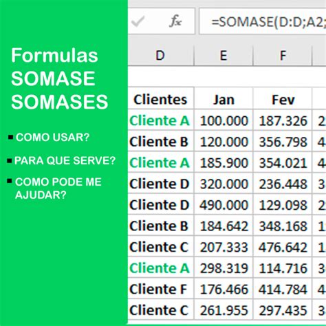 Fórmulas Somase E Somases Smart Planilhas