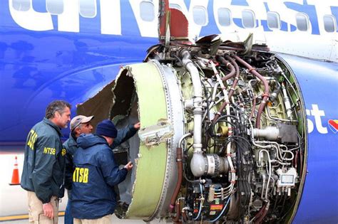 NTSB Blown Southwest Jet Engine Showed Metal Fatigue Silive