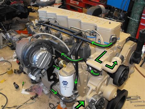 6 7 L Cummins Coolant Flow Diagram Does Coolant Flow Through