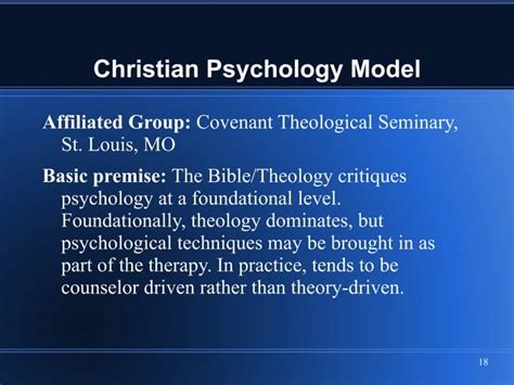 Models Of Pastoral Care And Counseling Ppt