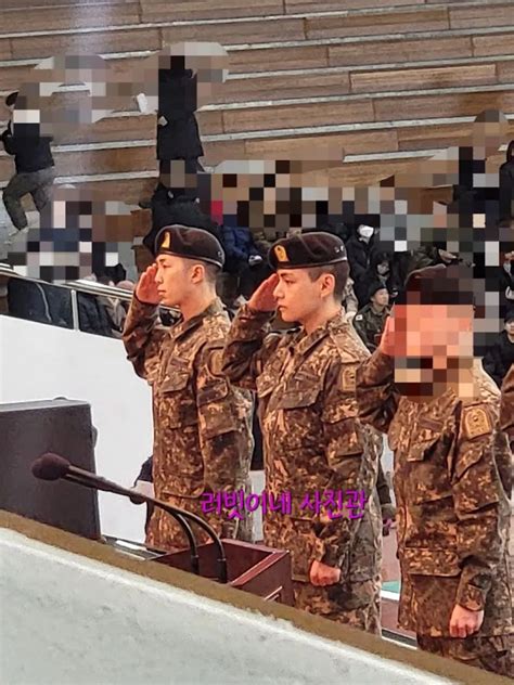 Bts S Rm And V Shine As Elite Graduates At Military Ceremony