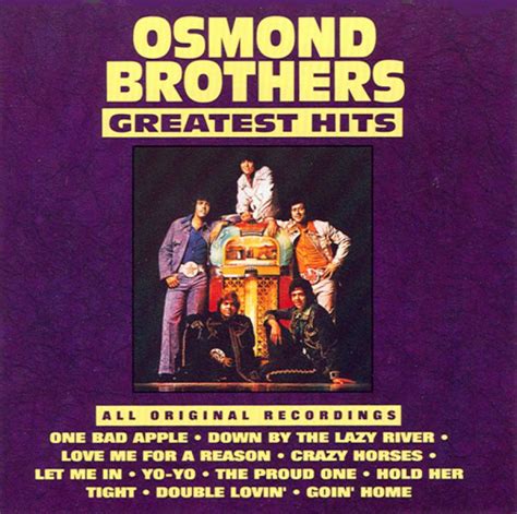 Osmond Brothers Greatest Hits Hitparade Ch