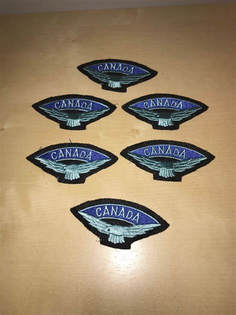 Vintage Royal Canadian Air Force Arm Patches - Etsy