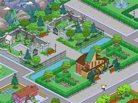 Church Simpsons Springfield Map Springfield Tapped Out Out House