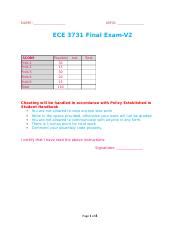 Ece Final Version Docx Name Umid Ece Final Exam V