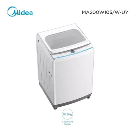 Lavarropas Midea Kg Carga Superior Color Blanco Meses Sin Intereses