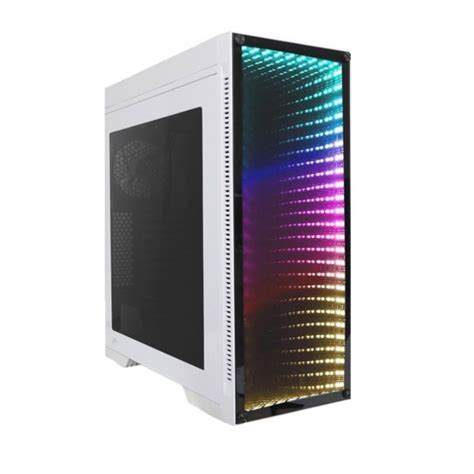 Gabinete Gamemax Infinit White Rgb Mid Tower C Janela M908 WHITE