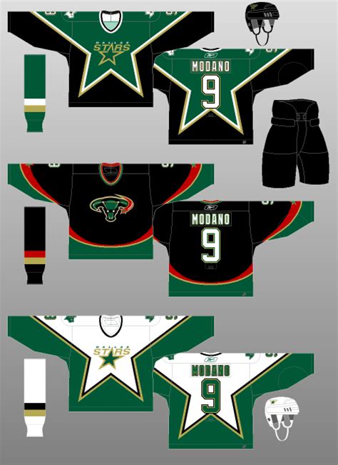 David Barter | Dallas Stars: NHL Jersey Re-Design