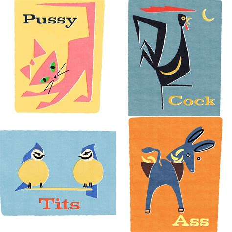 MCM Cute Ass Art Print Poster Mid Century Modern Donkey Etsy