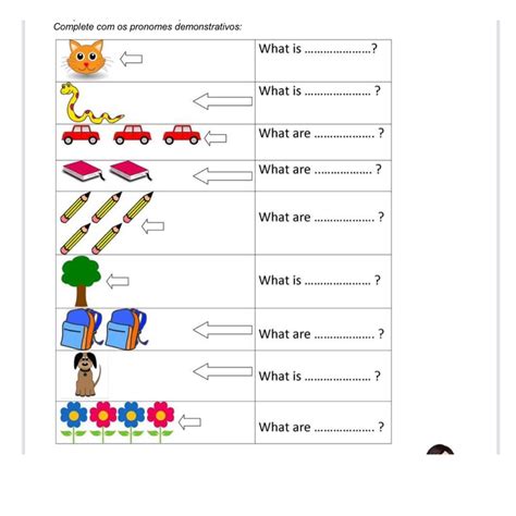 Exercícios De Pronomes Demonstrativos FDPLEARN