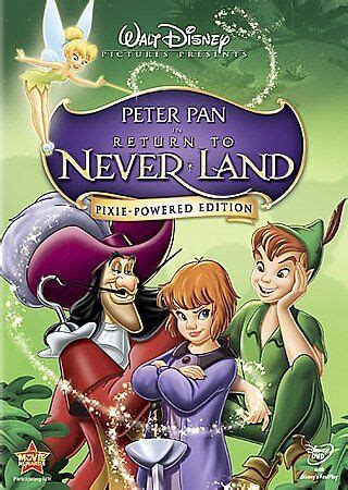 Peter Pan Return To Never Land DVD Pixie Powered Edition Disney NEW