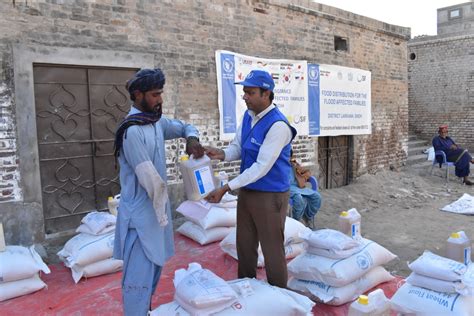 Delivering Emergency Food And Resources To Those Affected By The Floods