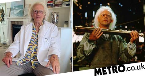 Back To The Futures Doc Brown Looks Exactly The Same In Epic Throwback