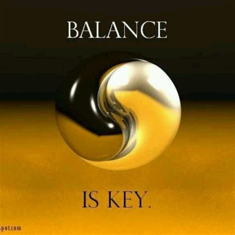 Balance Is Key Ying Yang Yin Yang Energy Healing