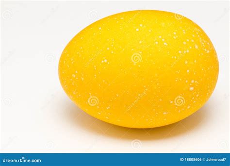 Easter Egg Yellow Royalty Free Stock Image - Image: 18808606