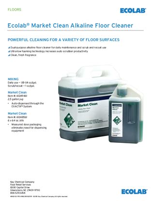 ECOLAB Literature Ordering Portal FRS