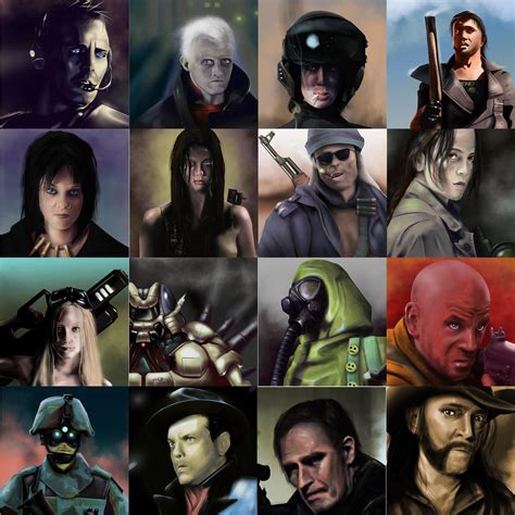 Wasteland 2 Portrait Pack by Seothen on DeviantArt