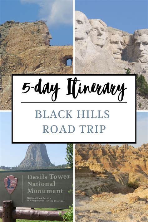 Day Black Hills Road Trip Itinerary Road Trip Itinerary South