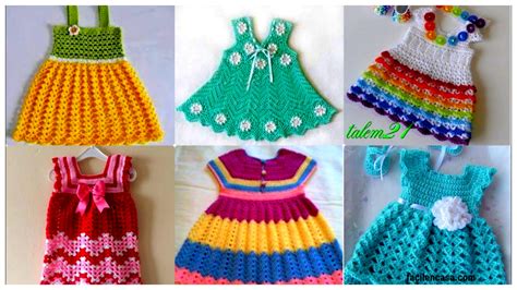 Aprende a tejer preciosos vestidos de niña a crochet paso a paso