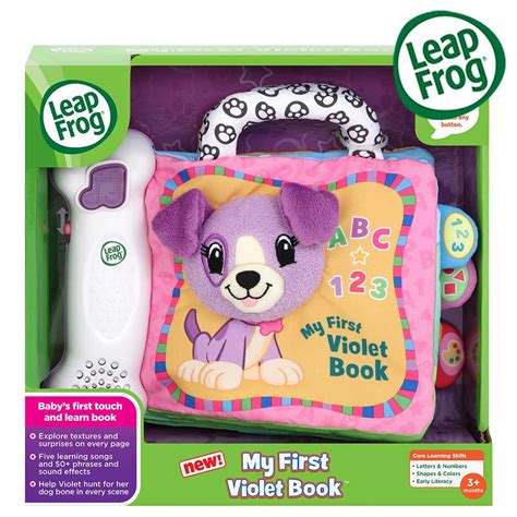 【leapfrog】有聲學習布書 Violet 卡樂米 Color Me