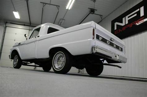 1964 Ford F100 68522 Miles White Straight 6 Manual Classic Ford F 100