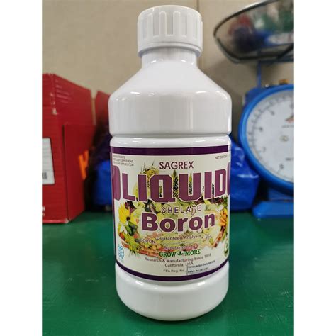 GROW MORE LIQUID CHELATE BORON 1 LITER Shopee Malaysia