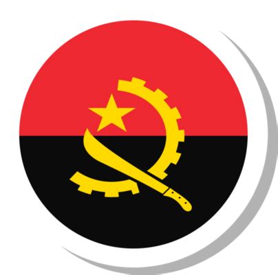 Bandeira Angola PNGs para download gratuito