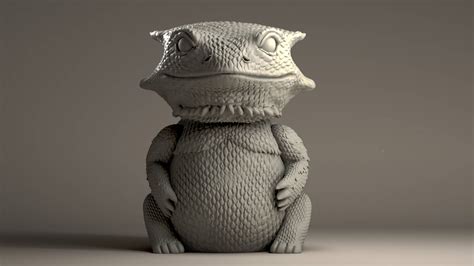 Lizard Kaiju 3d Model By Pipepipe123