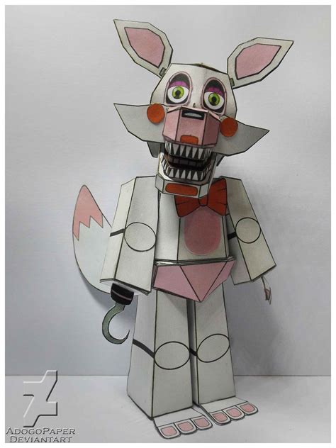 Papercraft Funtime Freddy Aquarium Zubehör