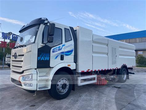 Faw New Energy Electric Road Sweeper Chengli Special Automobile Co Ltd