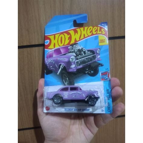 Jual Hotwheels Hot Wheels 55 Chevy Bel Air Gasser Ungu Baca Deskripsi Dulu Shopee Indonesia