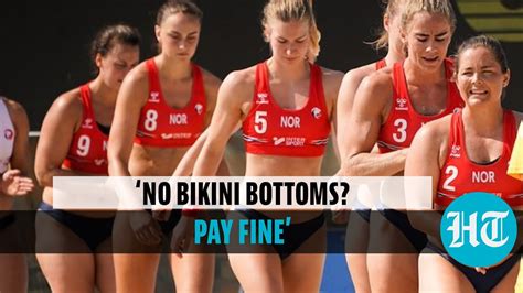 Fined For Not Playing In Bikini Norways Handball Team Fights Against Sexist Uniforms In Sports