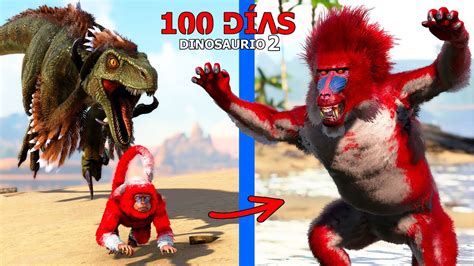 EVOLUCIONO EN NUEVOS DINOSAURIOS PARA SOBREVIVIR SOBREVIVO 100 DIAS En