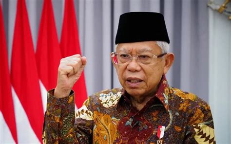 Wapres Ma Ruf Amin Benarkan Soal Kabar Reshuffle Kabinet Ada Dua Yang