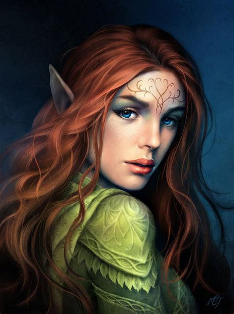 Commission Malvae By Inar Of Shilmista On Deviantart Elves Fantasy