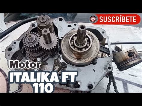 Armado De Motor Italika Ft 110 Caja De Velocidades Y Tambor YouTube