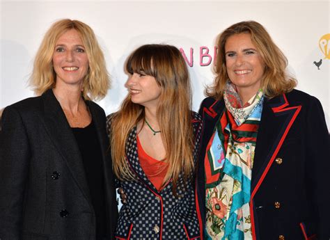 Photo Sandrine Kiberlain Thaïs Alessandrin et sa mère Lisa Azuelos