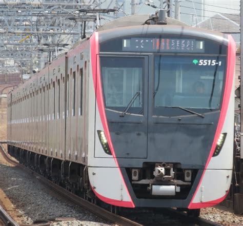 馬込車両検修場 5500形 5515編成 の写真 鉄道写真投稿サイトtrain Directory