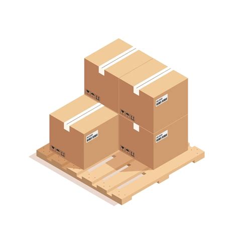 Premium Vector Brown Closed Carton Delivery Packaging Box With