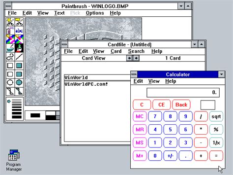 WinWorld: Windows 3.0 / 3.1 3.1