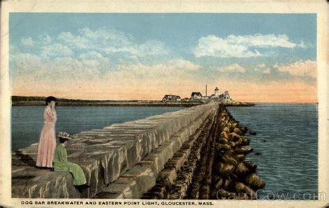 Dog Bar Breakwater And Eastern Point Light Gloucester Ma