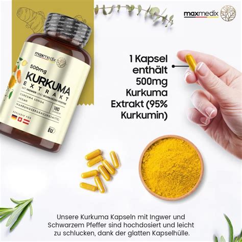 Kurkuma Kapsule 180 Kapsula Ekstrakt 50 1 Neotvarano